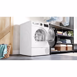 Bosch Serie 6 WQG243C0II Asciugatrice a pompa di calore 9 kg Bianco - Vista aggiuntiva 4