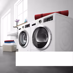 Bosch Serie 6 WQG243C0II Asciugatrice a pompa di calore 9 kg Bianco - Vista aggiuntiva 8
