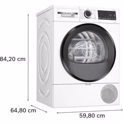 Bosch Serie 6 WQG243D9IT Asciugatrice a pompa di calore 9 kg Bianco - Vista aggiuntiva 6