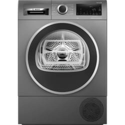 Bosch Serie 6 WQG245DRES asciugatrice Libera installazione Caricamento frontale 9 kg Grigio