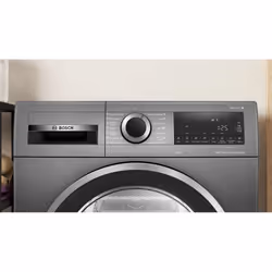 Bosch Serie 6 WQG245DRES asciugatrice Libera installazione Caricamento frontale 9 kg Grigio - Vista aggiuntiva 2