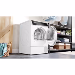 Bosch Serie 6 WQB246C0II Serie 8 Asciugatrice a pompa di calore 9 kg Bianco - Vista aggiuntiva 4