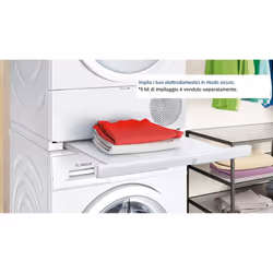 Bosch Serie 6 WQB246C0II Serie 8 Asciugatrice a pompa di calore 9 kg Bianco - Vista aggiuntiva 7