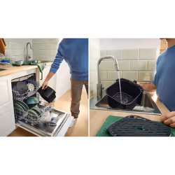 Bosch Serie 4 Friggitrice ad aria Nero MAF462B1 - Vista aggiuntiva 4