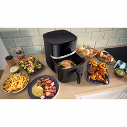 Bosch Serie 4 Friggitrice ad aria Nero MAF462B1 - Vista aggiuntiva 5
