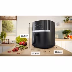 Bosch Serie 4 Friggitrice ad aria Nero MAF462B1 - Vista aggiuntiva 6