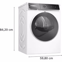 Bosch Serie 8 WRB247C0IT Asciugatrice a pompa di calore 9 kg Bianco - Vista aggiuntiva 4