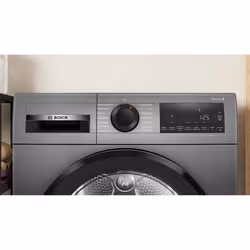 Bosch Serie 6 WQG243DR10 asciugatrice Libera installazione Caricamento frontale 9 kg Grigio - Vista aggiuntiva 3