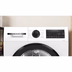 Bosch Serie 6 WQG243D41 asciugatrice Libera installazione Caricamento frontale 9 kg Bianco - Vista aggiuntiva 3
