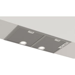 Bosch Serie 4 DHL755BM cappa aspirante Integrato Metallico, Argento D 614 m³/h