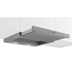 Bosch Serie 2 DFM064W55 Cappa aspirante semintegrata 394 m³/h classe C Metallico, Argento