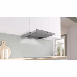 Bosch Serie 2 DFM064W55 cappa aspirante Semintegrato (semincassato) Metallico, Argento C 394 m³/h - Vista aggiuntiva 2