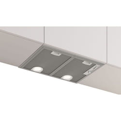 Bosch Serie 4 DHL555BM cappa aspirante Integrato Metallico, Argento D 604 m³/h