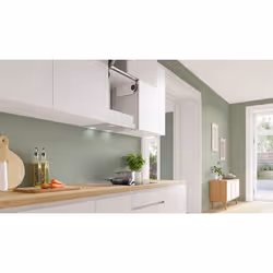 Bosch Serie 4 DHL555BM cappa aspirante Integrato Metallico, Argento D 604 m³/h - Vista aggiuntiva 3