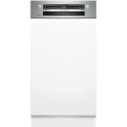 Bosch Serie 8 Lavastoviglie da incasso con frontalino 45 cm 10 coperti Acciaio spazzolato Classe B