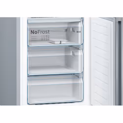 Bosch Serie 4 KGN39VIEB frigorifero con congelatore Libera installazione 368 L E Acciaio inox - Vista aggiuntiva 6