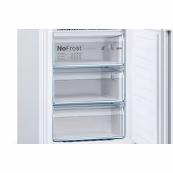 Bosch Serie 4 KGN362WED Frigorifero con congelatore in basso 326 L Bianco classe E No Frost - Vista aggiuntiva 4