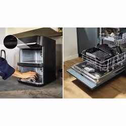 Bosch Serie 6 MAFD661B7 Friggitrice ad aria Doppia 12 L 2800 W Nero - Vista aggiuntiva 7