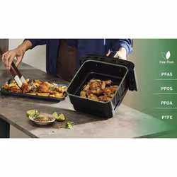Bosch Serie 6 MAFD661B7 Friggitrice ad aria Doppia 12 L 2800 W Nero - Vista aggiuntiva 8