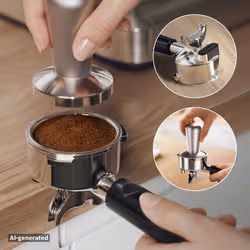 Bosch PFE403C3 Macchina per caffè espresso semiautomatica con macinacaffè 2,8 L 15 bar Acciaio inox - Vista aggiuntiva 2