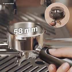 Bosch PFE403C3 Macchina per caffè espresso semiautomatica con macinacaffè 2,8 L 15 bar Acciaio inox - Vista aggiuntiva 5