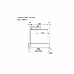 Balay 3BD896MX cappa aspirante Integrato Acciaio inox 620 m³/h - Vista aggiuntiva 7