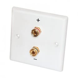 Dynavox 206437 presa energia 2x Banana Bianco