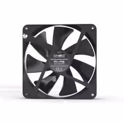 Noiseblocker NB-BlackSilent Pro, Ventilatore, 14 cm, 400 Giri/min, 1500 Giri/min, 121 m³/h, Nero
