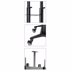 Hagor BrackIT Stand HD XXL 3,05 m (120") Nero