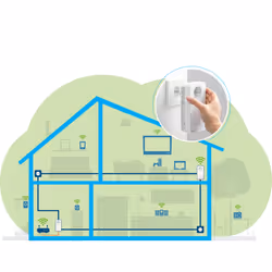 Devolo Magic 1 WiFi Starter Kit 1200 Mbit/s Collegamento ethernet LAN Wi-Fi Bianco 2 pz - Vista aggiuntiva 4