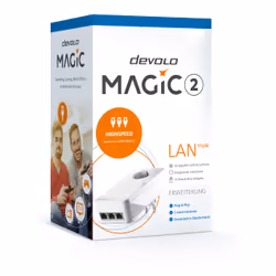 Devolo Magic 2 LAN triple 2400 Mbit/s Collegamento ethernet LAN Bianco 1 pz - Vista aggiuntiva 4