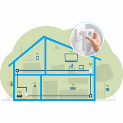 Devolo Magic 2 Wifi next Single 1200 Mbit/s Collegamento ethernet LAN Wi-Fi Bianco 1 pz - Vista aggiuntiva 5