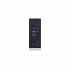 ICY BOX IB-AC618 USB 3.2 Gen 1 (3.1 Gen 1) Type-B 5000 Mbit/s Nero - Vista aggiuntiva 4
