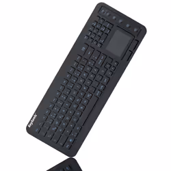 KeySonic KSK-6231INEL, Full-size (100%), Cablato, USB, QWERTZ, Nero