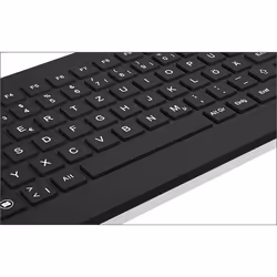 KeySonic KSK-6231INEL tastiera USB QWERTZ Tedesco Nero - Vista aggiuntiva 4