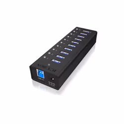ICY BOX IB-AC6110 USB 3.2 Gen 1 (3.1 Gen 1) Type-B 5000 Mbit/s Nero - Vista aggiuntiva 4