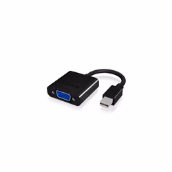 ICY BOX IB-AC539, VGA (D-Sub), Mini DisplayPort, Maschio, Femmina, 1920 x 1080 Pixel, Nero