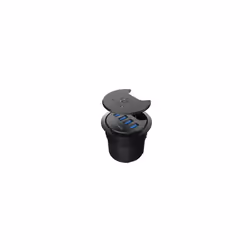 ICY BOX IB-HUB1403 USB 3.2 Gen 1 (3.1 Gen 1) Type-A 5000 Mbit/s Nero - Vista aggiuntiva 4