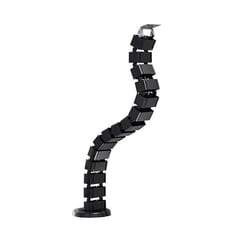 ICY BOX IB-MSA104-CM Pavimento Supporto per cavo Nero 1 pz