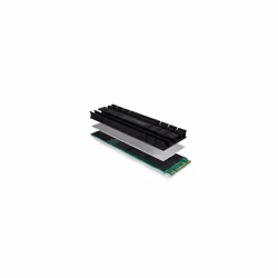ICY BOX IB-M2HS-701 M.2 NVMe SSD Dissipatore di calore/Radiatore Nero 1 pz - Vista aggiuntiva 5
