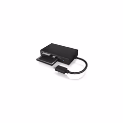 ICY BOX IB-CR401-C3 lettore di schede USB 3.2 Gen 1 (3.1 Gen 1) Type-C Nero - Vista aggiuntiva 4