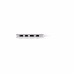 ICY BOX IB-HUB1425-C3 USB 3.2 Gen 1 (3.1 Gen 1) Type-C 5000 Mbit/s Argento - Vista aggiuntiva 5
