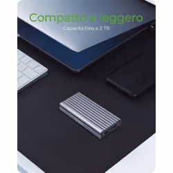 ICY BOX IB-1817M-C31 Box esterno SSD Grigio M.2 - Vista aggiuntiva 4