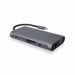 ICY BOX IB-DK4040-CPD Cablato USB 3.2 Gen 1 (3.1 Gen 1) Type-C Antracite, Nero - Vista aggiuntiva 6