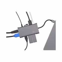 ICY BOX IB-DK4040-CPD Cablato USB 3.2 Gen 1 (3.1 Gen 1) Type-C Antracite, Nero - Vista aggiuntiva 7