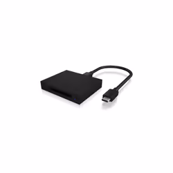 ICY BOX IB-CR402-C31, CFast, CFast 2.0, Nero, 6000 Mbit/s, Alluminio, USB 3.1 (Gen 2) Type-C™, 53 mm