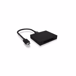 ICY BOX IB-CR402-C31 lettore di schede USB 3.1 (Gen 2) Type-C™ Nero