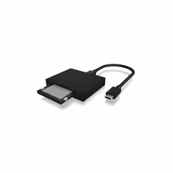 ICY BOX IB-CR402-C31 lettore di schede USB 3.1 (Gen 2) Type-C™ Nero