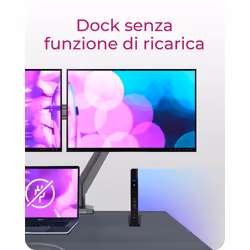 ICY BOX IB-DK2251AC Cablato USB 3.2 Gen 2 (3.1 Gen 2) Type-A Nero - Vista aggiuntiva 5