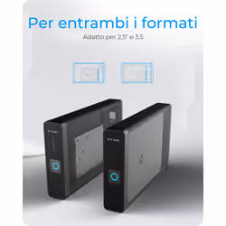 ICY BOX IB-382H-C31 Box esterno HDD/SSD Nero 2.5/3.5" - Vista aggiuntiva 4